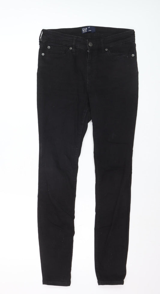 GAP Women’s Black Denim Jegging Jeans Size 4 Regular Mid Rise