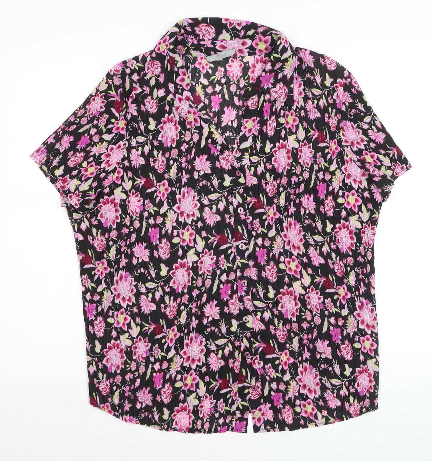 Marks and Spencer Women’s Multicoloured Floral Blouse Size 22