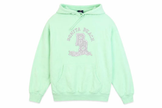 U.S. Apparel Women Green Pullover Hoodie Bonita Beach L