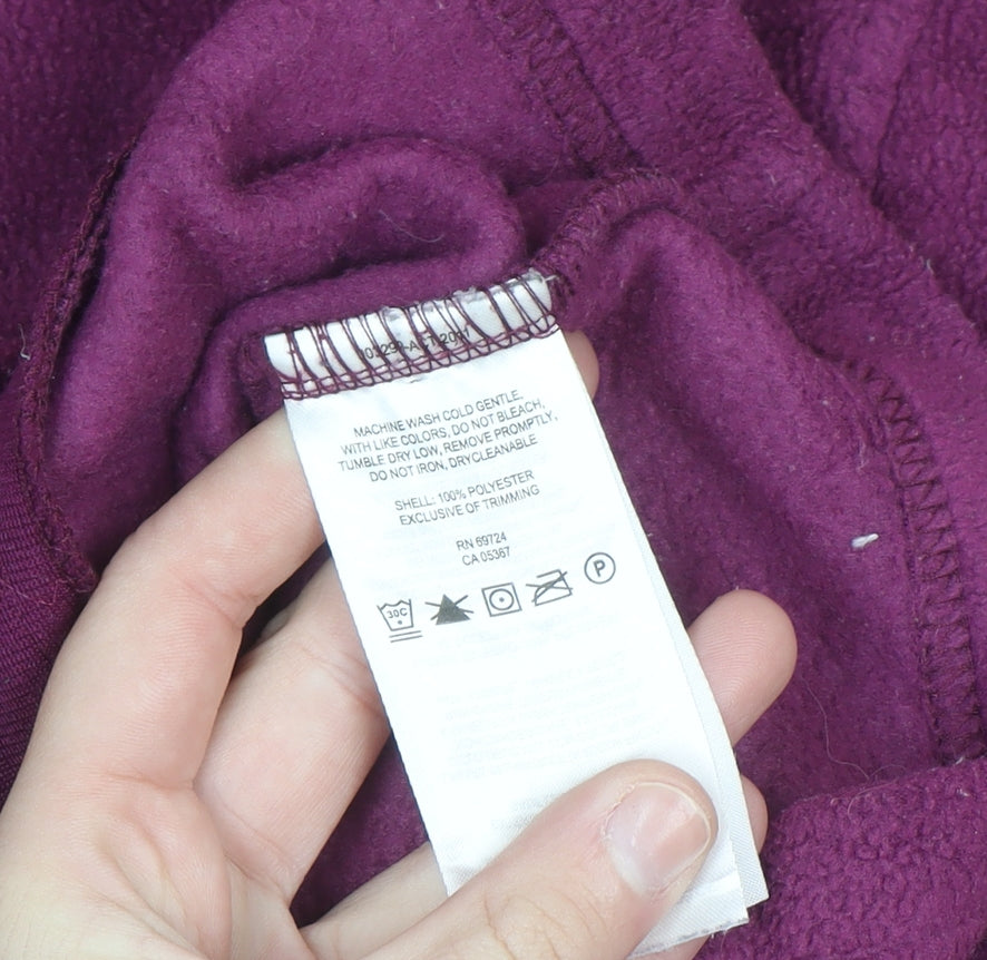 Columbia Women's Purple Fleece Bodywarmer Waistcoat Size M