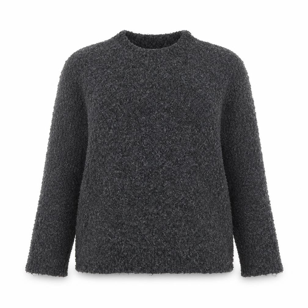 Marks & Spencer Women's Grey Chunky Knit Pullover Jumper Size S