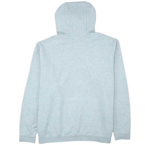Nike Men's Grey 2XL Pullover Hoodie Logo Cotton Blend