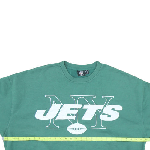 Primark NFL Women’s Green NY Jets Pullover Sweatshirt L Cotton Blend