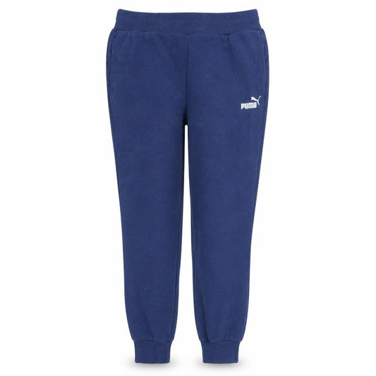 Puma Women Blue Jogger Trousers Size 14 Fleece