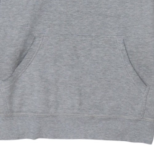 Champion Men's Grey Pullover Hoodie XL Sports Logo Fleece