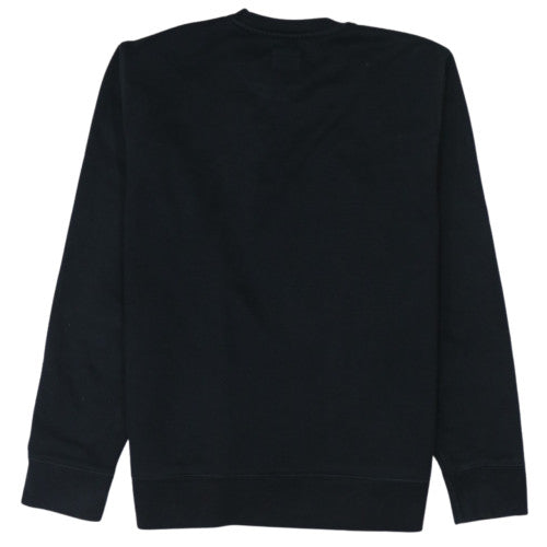 Champion Men's Black Pullover Sweatshirt L Crew Neck Fleece