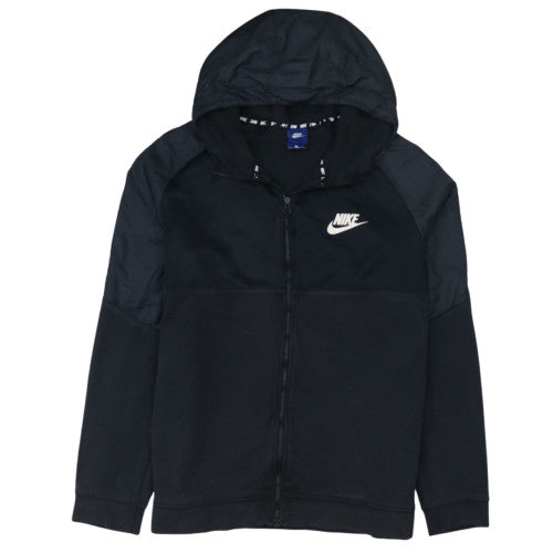 Nike Men's Black XL Full Zip Hoodie Sweatshirt Athletic Fit