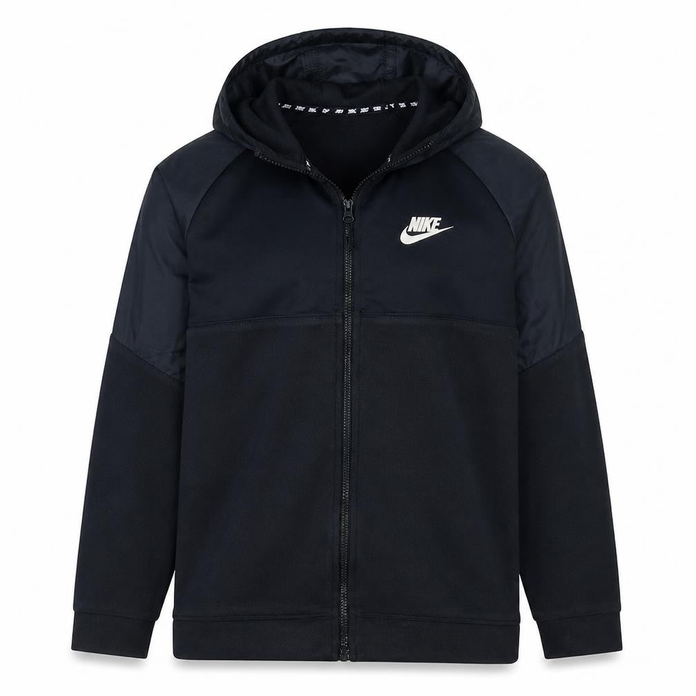 Nike Men's Black XL Full Zip Hoodie Sweatshirt Athletic Fit
