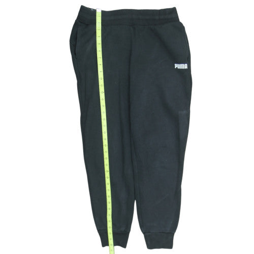 Puma Men's Black Fleece Jogger Sweatpants M Regular Fit