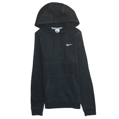 Nike Mens Black XS Pullover Hoodie Fleece Sweatshirt Logo Sportswear