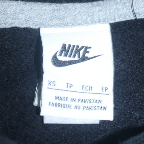 Nike Mens Black XS Pullover Hoodie Fleece Sweatshirt Logo Sportswear