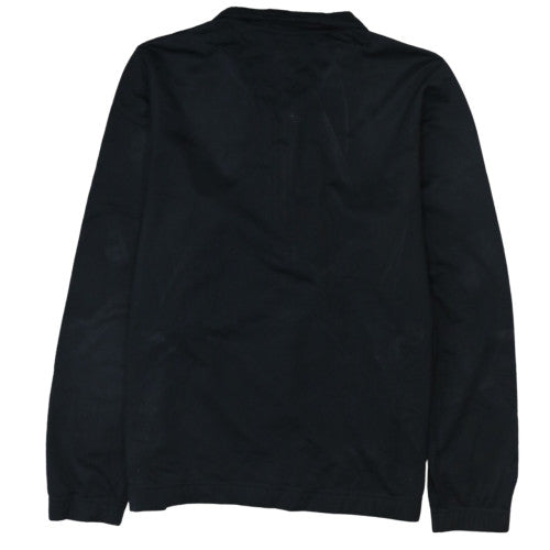 Nike Men's Black 1/4 Zip Pullover Sweatshirt Size L
