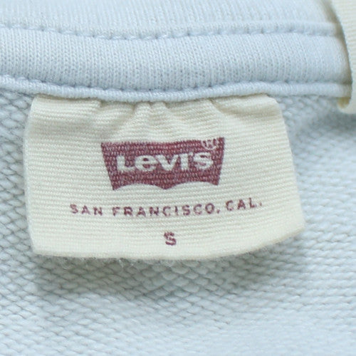 Levi's Women's Light Blue Crew Neck Pullover Sweatshirt Size S
