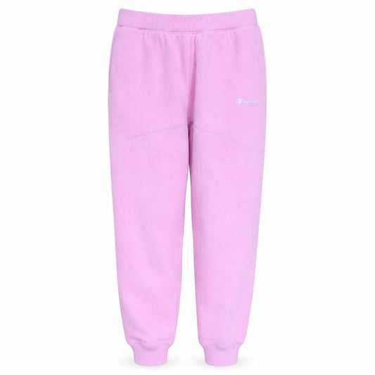 Champion Womens Pink Small Fleece Cuffed Sweatpants Casual Trousers