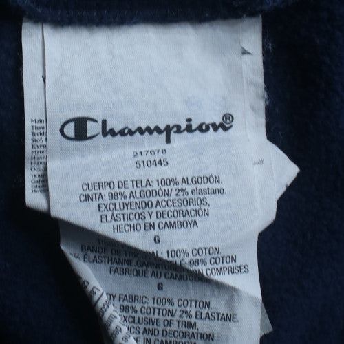 Champion Men's Blue Crew Neck Pullover Sweatshirt Size L