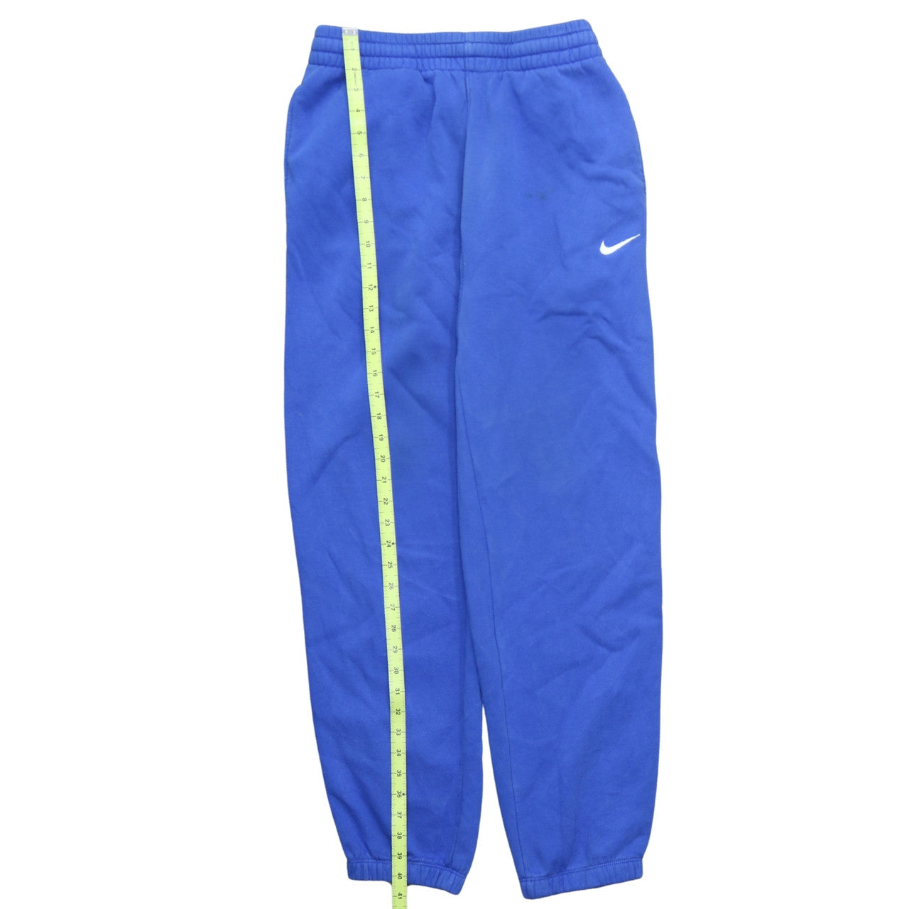 Nike Men’s Blue Fleece Sweatpants S Regular Fit Casual