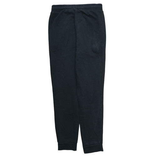 Adidas Women Black Small Jogger Sweatpants Cotton Blend Elastic Waist