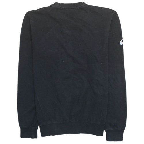 ASICS Womens Black Size S Pullover Logo Sweatshirt