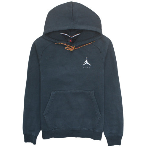 Nike Jordan Men's Blue Pullover Hoodie Size S Graphic Sports Fleece