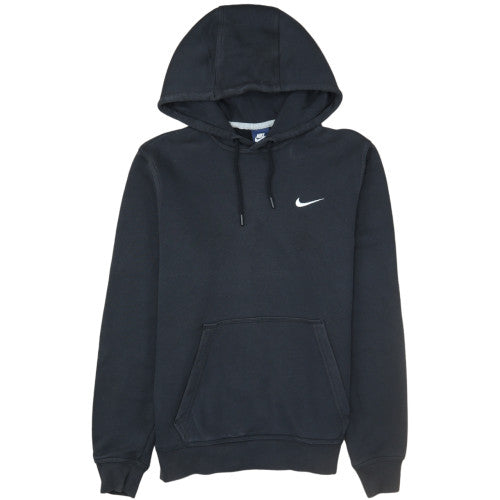 Nike Men's Black Pullover Hoodie M Fleece Logo Sportswear
