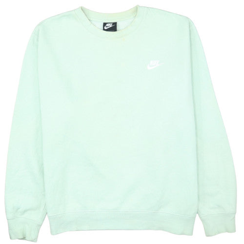 Nike Men's Green L Crew Neck Pullover Sweatshirt