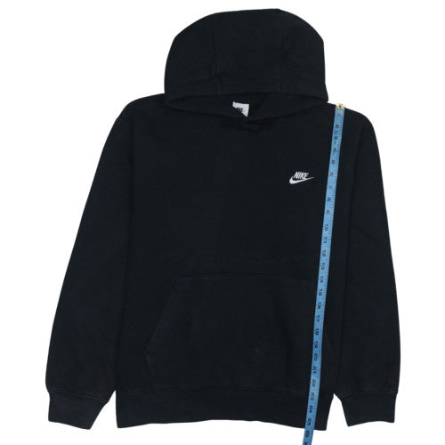 Nike Mens Black Pullover Hoodie L Cotton Blend Sweatshirt