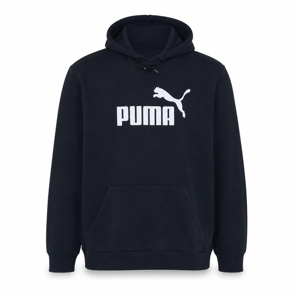 Puma Men's Black XL Pullover Hoodie Fleece Graphic Sportswear