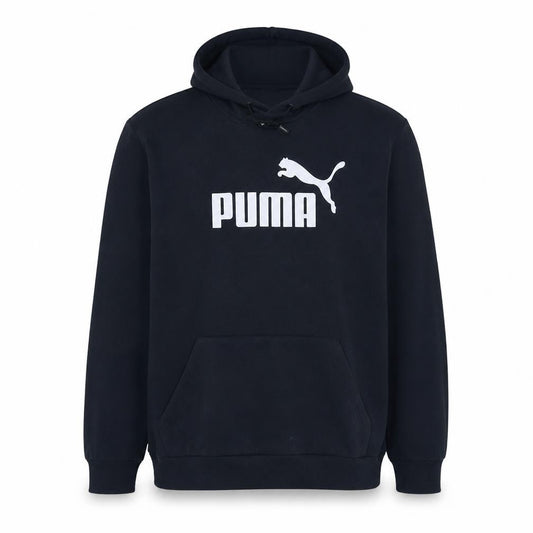 Puma Men's Black XL Pullover Hoodie Fleece Graphic Sportswear