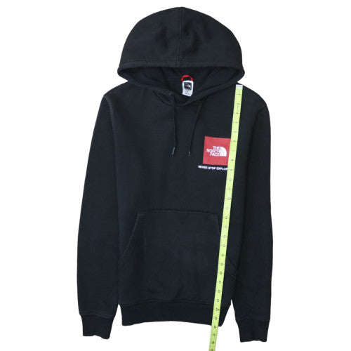 The North Face Mens Black Pullover Hoodie S Regular Fit Outdoor Fleece