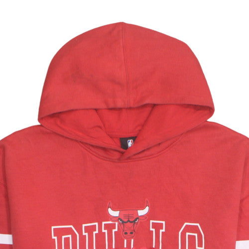 NBA Lounge Chicago Bulls Red Hoodie Men's XXL Pullover Fleece