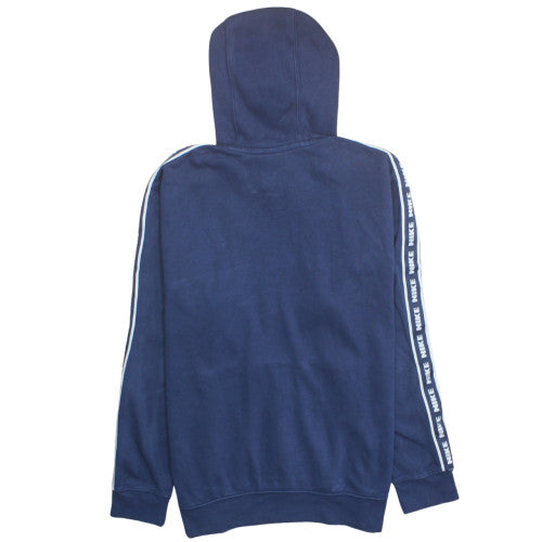 Nike Men's Blue Pullover Hoodie L Fleece Sportswear
