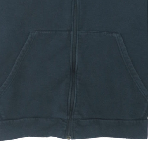 Adidas Mens Black 2XL Full Zip Hoodie Sweatshirt Fleece