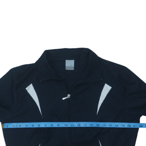Nike Women's Black Full Zip Track Jacket Size S Polyester Sportswear