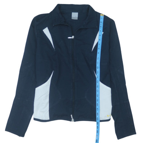 Nike Women's Black Full Zip Track Jacket Size S Polyester Sportswear