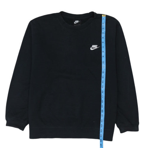 Nike Women's Black Crew Neck Pullover Sweatshirt Size L