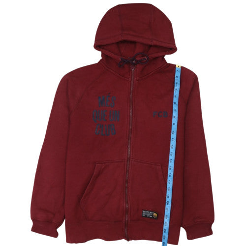 Nike Men’s Red FCB Full Zip Hoodie Size L Sportswear