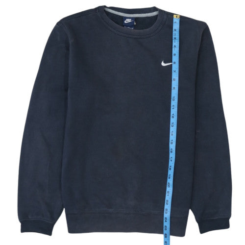 Nike Men's Blue Crew Neck Pullover Sweatshirt M Regular Fit