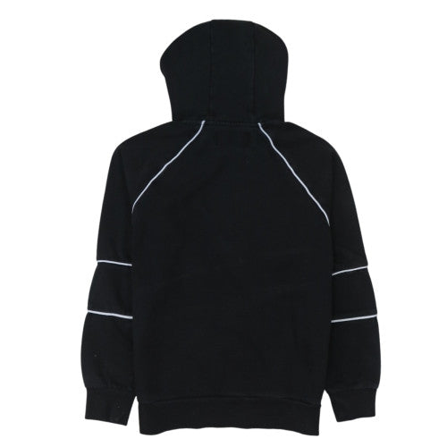 Lotto x Primark Men's Black Pullover Hoodie M Sports Graphic