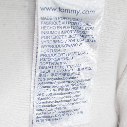 Tommy Hilfiger Men's White Crew Neck Sweatshirt Size L