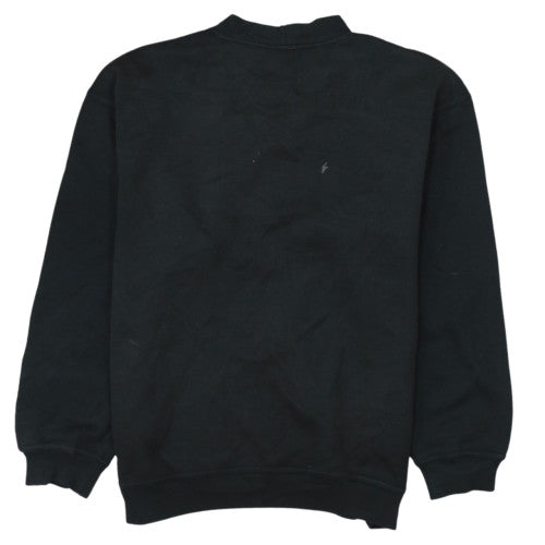 Puma Womens Black Size 16 Logo Pullover Sweatshirt