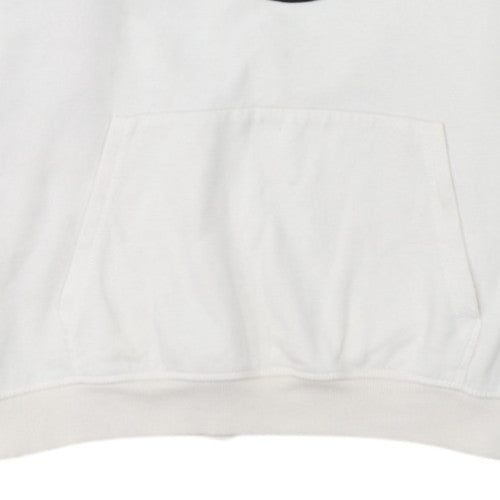 H&M Women’s White Disney Mickey Hoodie L 80% Cotton Pullover Hooded Sweatshirt