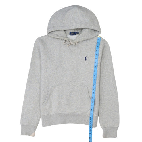 Ralph Lauren Boys Grey Pullover Hoodie M Cotton Blend Classic Fit