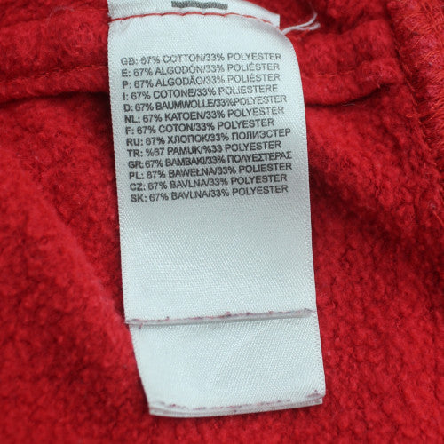 The North Face Mens Red Pullover Hoodie Size S Regular Fit