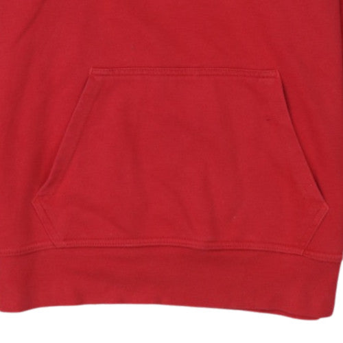 The North Face Mens Red Pullover Hoodie Size S Regular Fit