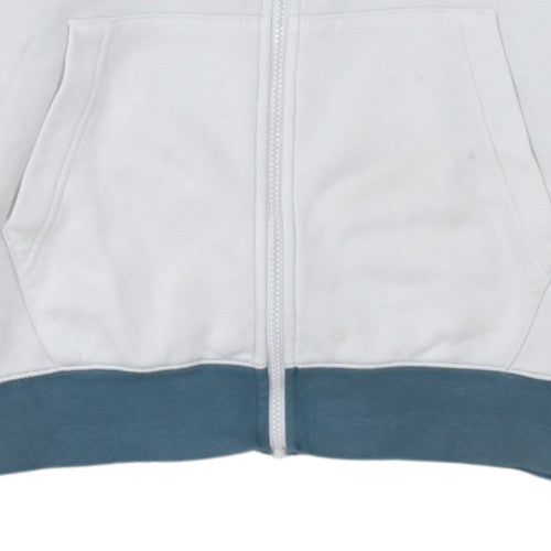 Nike Men's Blue Full Zip Fleece Sweatshirt M Regular Fit