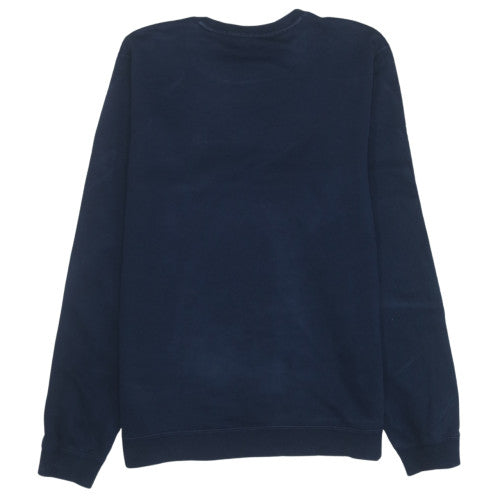Nike Men's Blue Logo Crew Neck Pullover Sweatshirt Size M