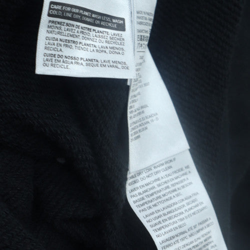 Levi's Mens Black Pullover Hoodie L Fleece Logo Sweatshirt