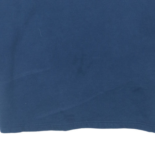 NFL Patriots Men's Blue 2XL V-Neck Fleece Sweatshirt
