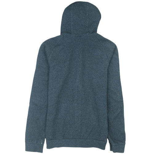 Adidas Men's Grey Full Zip Fleece Hoodie Size S