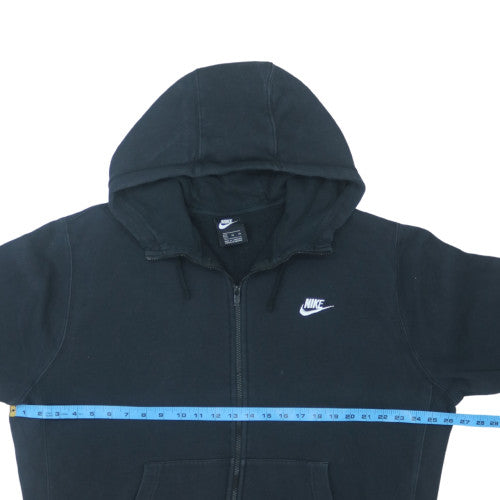 Nike Men's Black XL Full Zip Hoodie Sweatshirt with Logo